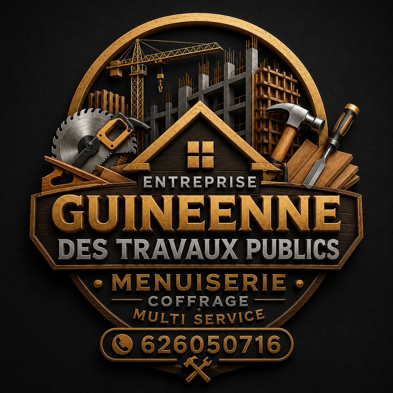 Entreprise guineenne des travaux publics menuiserie coffrage multi service